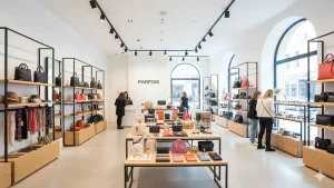 Vista interior de una tienda de Parfois