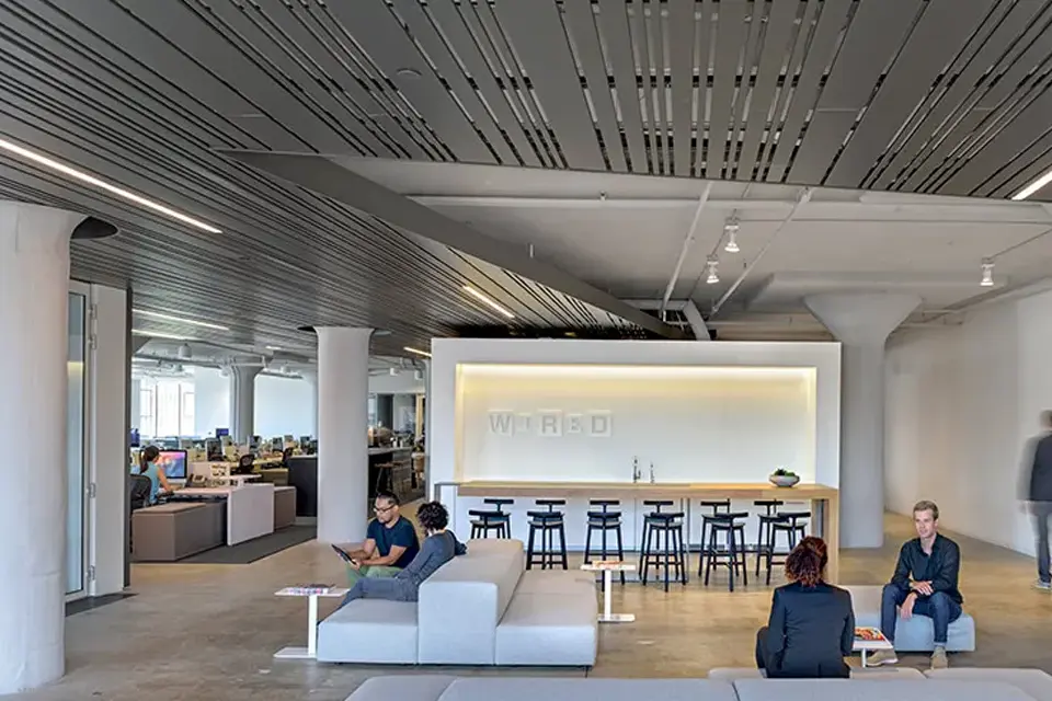 Edificio oficial de licencias - Sala interior